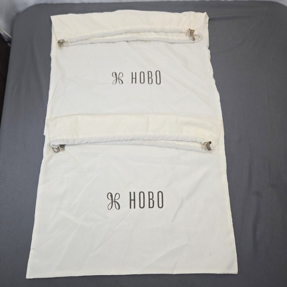HOBO International White Cream Dust bag 16” Length x 16” Height